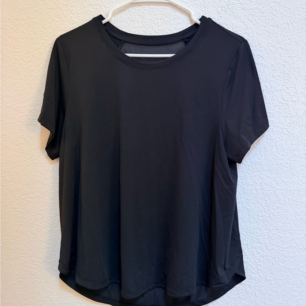 All in Motion Black Short Sleeve Tee